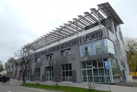Elewacja Olsztyńskiego Centrum Medycyny i Sportu Personal Trainers